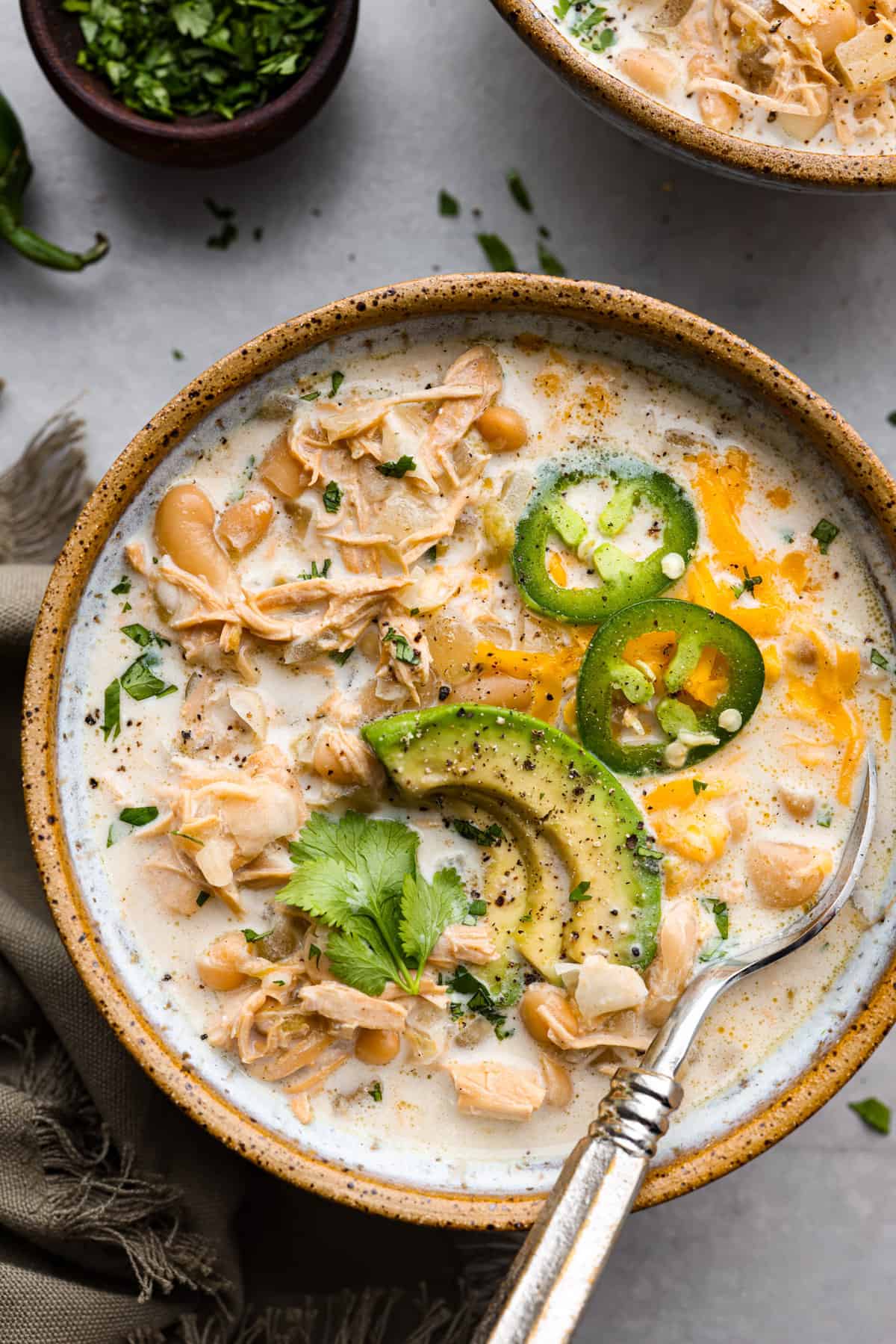 Crockpot White Chicken Chili