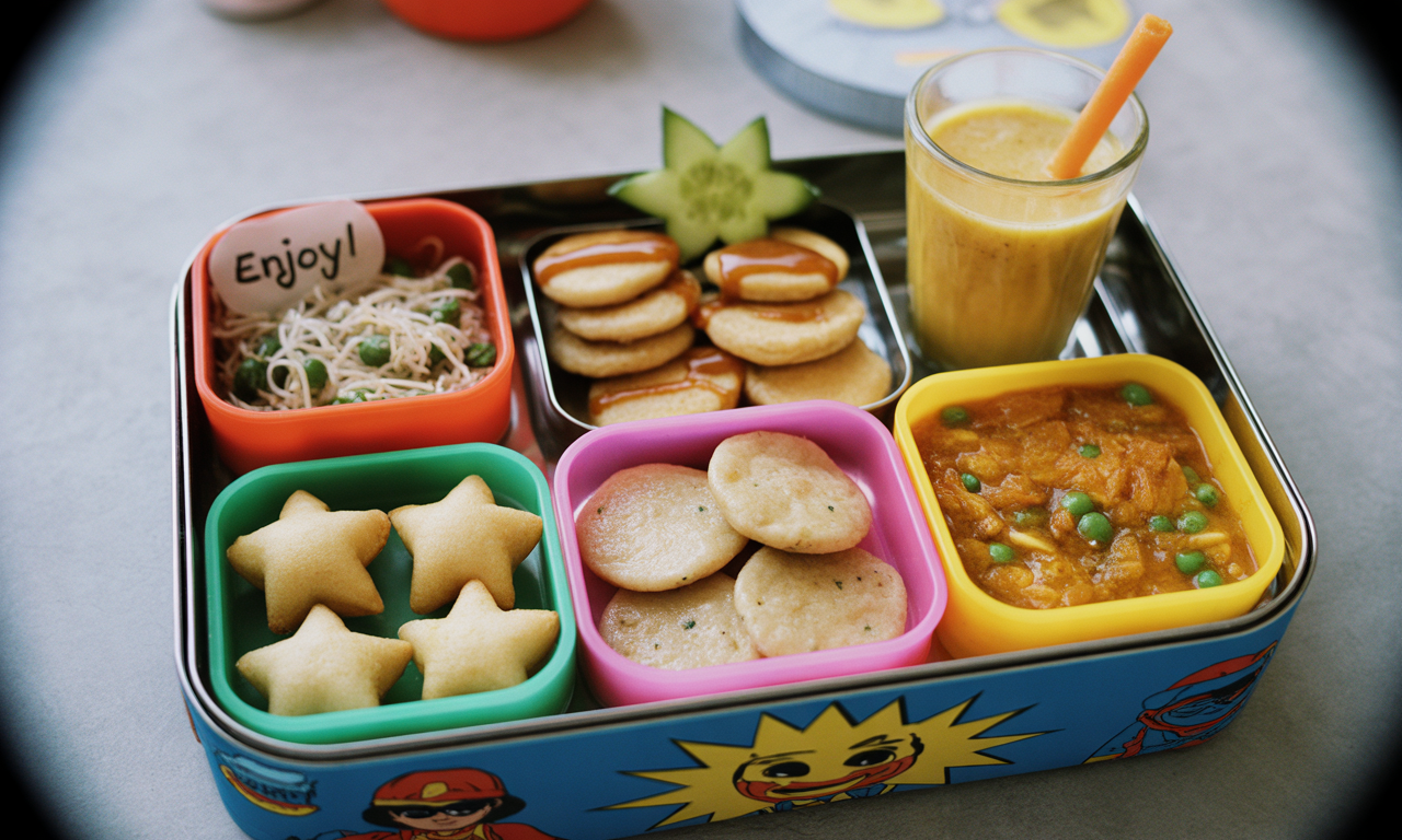 Indian Breakfast Recipes For Kids Lunch Box