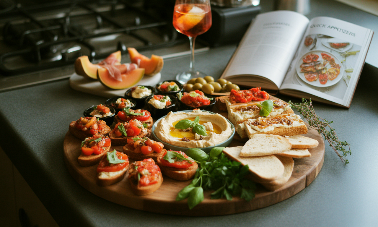 Last minute appetizers for unexpected guests