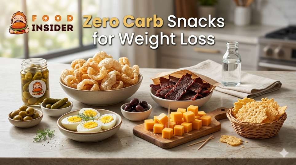 Zero Carb Snacks for Weight Loss